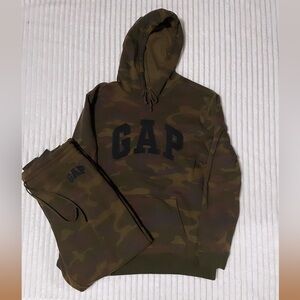 Camo Gap hoodie Set
